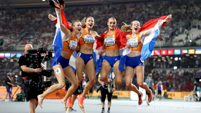2023 World Athletics Championship Results: Femke Bol Helps Dutch Win 4x400m  - FloTrack
