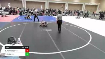 61 lbs Consi Of 4 - Lucio Marmolejo, Powerline Wrestling vs Tyler Tuttle, Nevada Elite WC