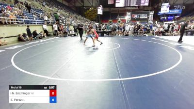 113 lbs Rnd Of 16 - Nicolas Enzminger, ND vs Erik Perez, FL