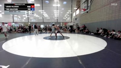 120 lbs Round 3 - Jesse Villegas, Post Falls High School Wrestling vs Tre Hallford, Fighting Squirrels Wrestling Club