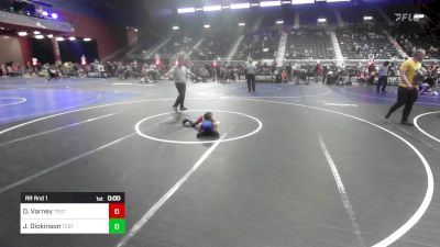 46 lbs Quarterfinal - Stockton Ornelas, Bear Creek Jr. Wrestling vs Colten Black, Ravage WC