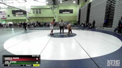 215 lbs Semifinal - Joel Gomez, FRANKLIN vs Harold Amaya, BIRMINGHAM