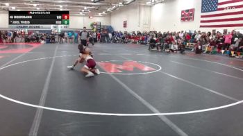 107 lbs Champ. Round 1 - KJ Beermann, Wabasso vs Joel Theis, Holdingford