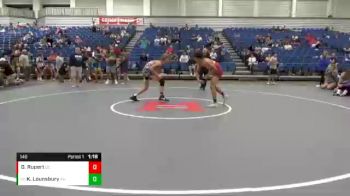 148 lbs Champ. Round 3 - Kaleb Lounsbury, Prairie Heights vs Dayveon Rupert, Battle Creek