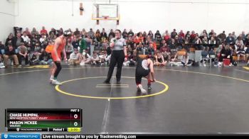 DIVISION 10 lbs Round 1 - Chase Humpal, New Hampton/Turkey Valley vs Mason McKee, Waukon