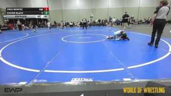 49 lbs 5th Place - Cruz Montez, Powerhouse Elite 9U vs Colten Black, Tulsa Elite 9U