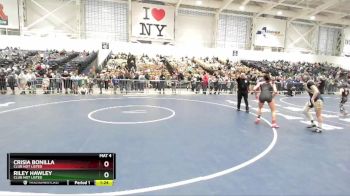 130 lbs Semifinal - Crisia Bonilla, Club Not Listed vs Riley Hawley, Club Not Listed