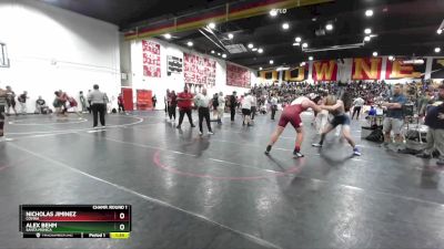 215 lbs Champ. Round 1 - Nicholas Jiminez, Covina vs Alex Behm, Santa Monica