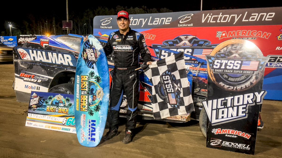 Stewart Friesen Drives To Short Track Super Series Win At Georgetown