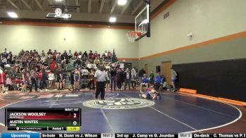 77 lbs Round 3 - Jackson Woolsey, Huntsville vs Austin Waites, Arab