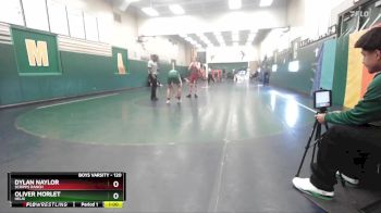 120 lbs Cons. Round 2 - Oliver Morlet, Helix vs Dylan Naylor, Scripps Ranch