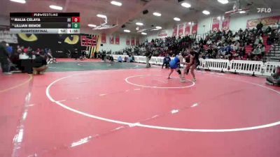145 lbs Quarterfinal - Lillian Benoe, Fountain Valley vs Malia Celaya, San Clemente