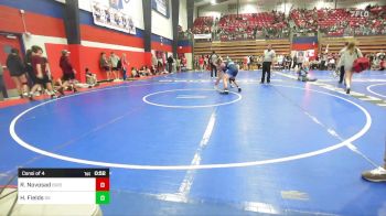 165 lbs Consi Of 4 - Rhys Novosad, Bixby HS Boys vs Hunter Fields, Sand Springs HS