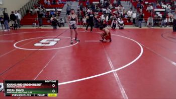 126 lbs Round 4 - Khangarid Erdembilegt, Redmond Wrestling vs Micah Davis, Marysville Wrestling Club
