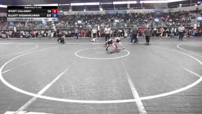 72 lbs Consi Of 8 #1 - Wyatt Callaway, 2tg vs Elliott Steinkirchner, SlyFox