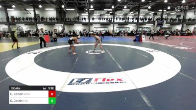 130A lbs Rr Rnd 2 - Dylan Kadish, Metrowest United vs Quentin Getzin, Ithaca High School