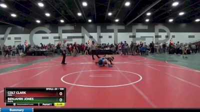 108 lbs Cons. Round 4 - Colt Clark, MVIL vs Benjamin Jones, NUHS