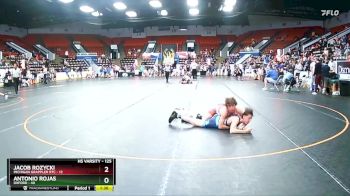 125 lbs Champ. Round 1 - Antonio Rojas, Oxford vs Jacob Rozycki, Michigan Grappler RTC