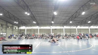 136 lbs Round 3 (4 Team) - Colten Conover, Legacy Wrestling Academy vs Tristan Laudenklos, Sublime Wrestling Academy
