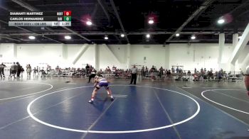 109 lbs Round Of 16 - Diamanti Martinez, Northside Wrestling vs Carlos Hernandez, Bad Cat WC