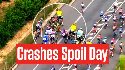 Kuss Among Crashers In Vuelta a España 2023