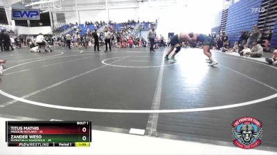 210 lbs Round 1 (4 Team) - Titus Mathis, Missouri Outlaws vs Zander Weso, Potentially Dangerous