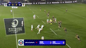 Quinn Roux Try | Bath vs Stade Rochelais