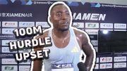 Grant Holloway Upset In 100m Hurdles In Xiamen