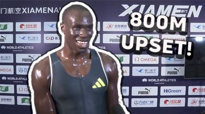 Marco Arop Runs PR But Takes Second In Xiamen 800m