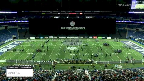 Carmel H.S. "FloMarching" at 2019 BOA Grand National Championships, pres. by Yamaha