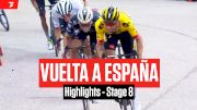 Highlights: 2023 Vuelta a España Stage 8 - Primoz Roglic Rules The Day, Sepp Kuss Takes Overall Lead