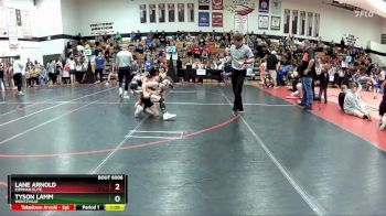 85 lbs Round 1 - Tyson Lamm, Wentzville vs Lane Arnold, Eierman Elite