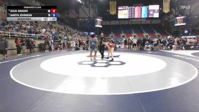 155 lbs Quarters - Julia Araujo, ND vs Janiya Johnson, TN