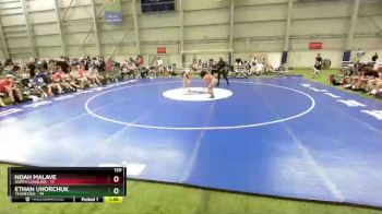 120 lbs 2nd Wrestleback (16 Team) - Noah Malave, North Carolina vs Ethan Uhorchuk, Tennessee