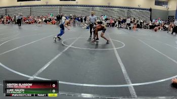 110 lbs Round 2 (8 Team) - Luke Mauch, FCA Hurricanes vs Ashton Glasgow, Junior Terps Xtreme