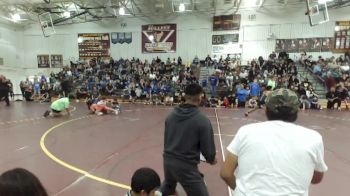 105 lbs Round 1 - Brantley Beliz, Moses Lake Wrestling Club vs Venice Perez, Washington