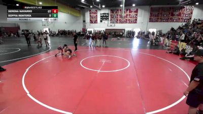 170 lbs Round 1 - Serena Navarro, Grand Terrace Titans vs Soffia Rentería, Eastvale Elite