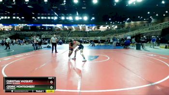 113 lbs Champ. Round 2 - Christian Vazquez, Doral Academy vs Cedric Montgomery, Columbus