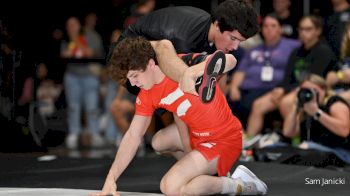 132 lbs Wno - Ben Davino, Illinois vs Kyler Larkin, Arizona