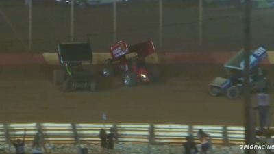Freddie Rahmer And Anthony Macri Tangle At Lincoln Dirt Classic