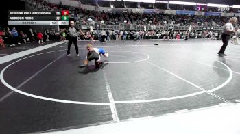 95 lbs Rr Rnd 1 - Mckena Poll-Hutchison, Sabers Wrestling vs Addison Ross, East Kansas Eagles