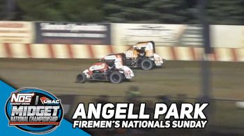 Highlights | 2023 USAC Firemen's Nationals Sunday at Angell Park Speedway