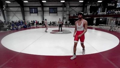 133 lbs Rr Rnd 1 - Alex Guaman Castro, Bridgewater vs Aidan Scheafer, Norwich