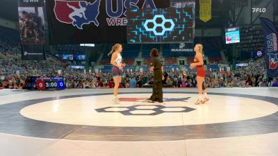 135 lbs Champ. Rd Of 64 - Hayli Fletcher, WI vs Lexie Newman, OR