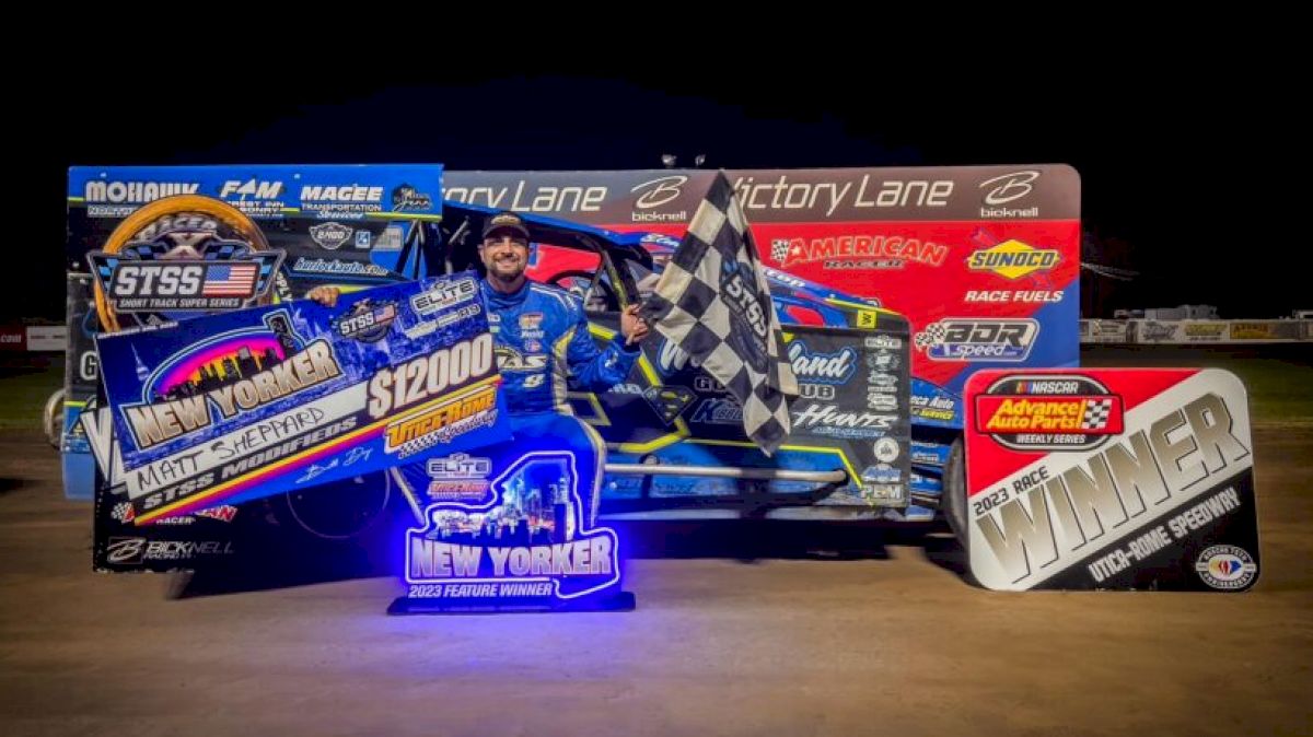 Matt Sheppard Begins Big-Money Season With Elite Victory At Utica-Rome