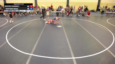 132 lbs Cons. Round 2 - Weston Charmoli, MN vs Matthew Mead, MN