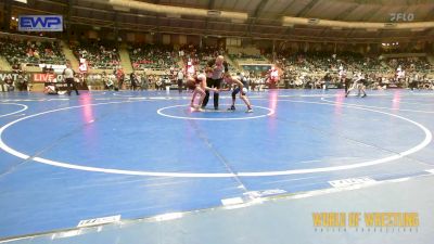 100 lbs Round Of 32 - Christian Bushy, Beast Mode Wrestling vs Mason Delk, Honey Badgers Wrestling Club