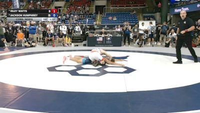 144 lbs Cons. Semis - Riley Watts, Iowa vs Jackson Humphrey, California