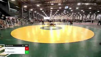 100 lbs Round Of 32 - Brennan Ferguson, NC vs Dunia Sibomana, NY