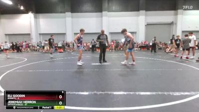 140 lbs Round 2 (10 Team) - Jeremiah Herron, Untouchables vs Eli Goodin, Bandits